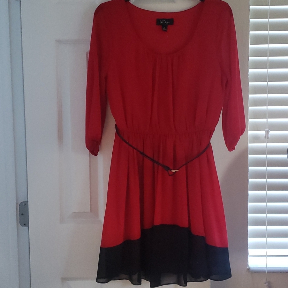 Red dress